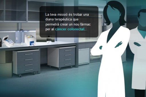 Images taken from the virtual experiment developed by XPlore Health in collaboration with IRB Barcelona