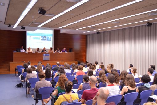 "Career progression in science - Options beyond the bench" seminar, organized by the PCB and IRB Barcelona.
