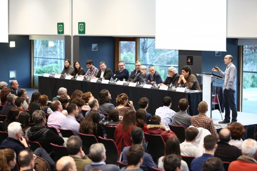 Launch of "Crazy ABout Science". Image: Fundación Catalunya - La Pedrera
